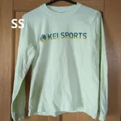 KEI SPORTS 長袖シャツ XS ライトグリーン