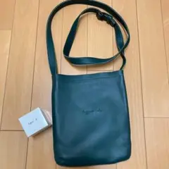 アニエスベー　牛皮ショルダーバッグ 24,200円　レザーバッグ用クリーム新品