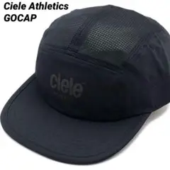 極美品 Ciele シエル GOCap ランニングキャップ ブラック