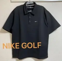 NIKEGOLF ポロシャツ（メンズ Lサイズ）★美品★ブラック