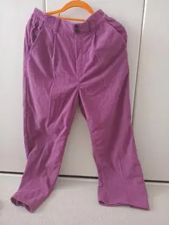HK WORKS LONDON コーデュロイ パンツ パープル