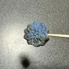 ラブラドライト 小花 パーツ