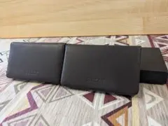 【新品美品】バリー　カードケース　名刺入れ　本革製　２個セット　箱付き