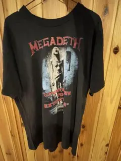 【古着】【輸入古着】【バンドTシャツ】MEGADETH カウントダウンTシャツ