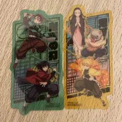 鬼滅の刃 クリアカード 2枚セット　第二弾　入場者特典