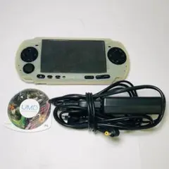 【ジャンク品】PSP本体 ACアダプター、モンスターハンターソフト付き
