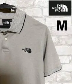 THE NORTH FACE ポロシャツ M グレー