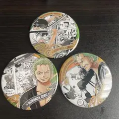 ワンピース コレクション缶バッジ 第1弾 HEROES ロロノア・ゾロ