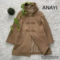 アナイ ANAYI ゴールド金具ダッフルコート
