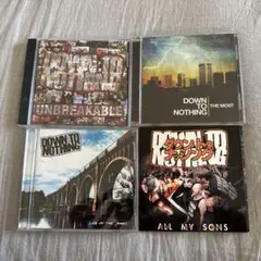 ４枚セット Down To Nothing / Unbreakable他