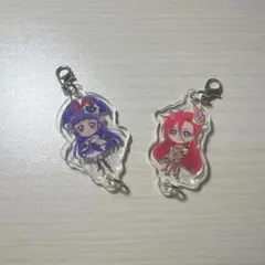 プリキュアオールスターズ アクキー キュアマジカル キュアフラミンゴ 2点セット
