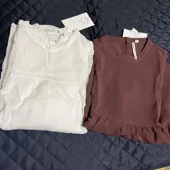 ティアードブラウス　2枚セット シーズンリーズン　HK WORKS LONDON