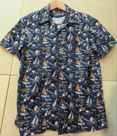 ステュディオダルチザン 綿アロハシャツ 日本製