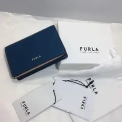 FURLA/フルラ BABYLON カードケース 名刺ケース レザー 新品