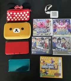 ニンテンドー3DS本体2台とソフト5本セット!