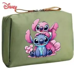 【新品未使用品】ディズニー リロ＆スティッチ トロピカルフローラル コスメポーチ