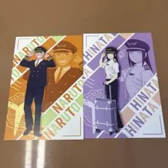 NARUTO 特典 ポスカ パイロット ナルト ヒナタ