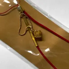 【新品未開封】テスティモ　 ゴールド含有　非売品　金　ストラップ　コスメ　化粧品