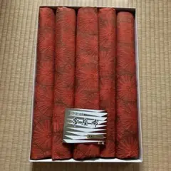 高級座布団カバー生地　5枚セット　新品未使用