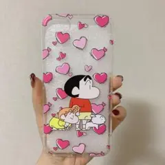iPhone SE / 8 / 7 ソフトケース クレヨンしんちゃん