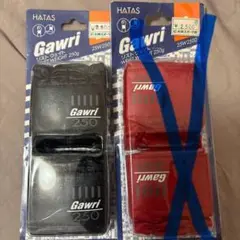 Gawri アンクル・リストウエイト 250g 黒・赤