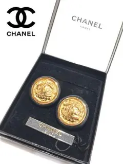 CHANEL シャネル ココマーク マトラッセ イヤリング①