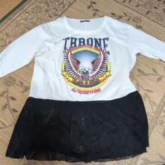 THRONE グラフィック Tシャツ