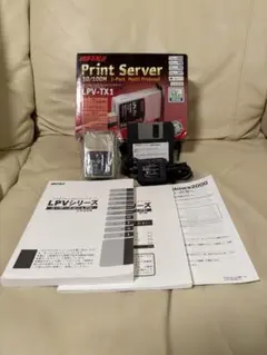 未使用品プリンターサーバBUFFALO Print Server LPV-TX1