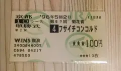 第57回菊花賞　フサイチコンコルド