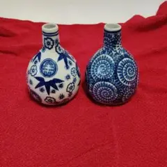 昭和　花瓶セット