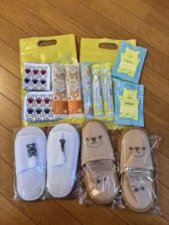 新品未使用　キッズ用アメニティセット　ムササビくん