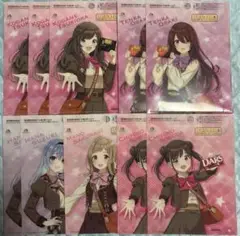 アイドルマスターシャイニーカラーズ シャニマス 森永 クリアファイル 10枚
