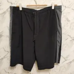 ★ユニクロ メンズショートパンツ 黒 Mサイズ 腰紐 ウエストゴム