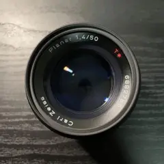 極上品 Contax planar 50mm f1.4 MM 箱 コンタックス