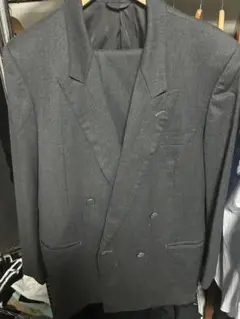 LANVIN ダブルブレストスーツ グレー