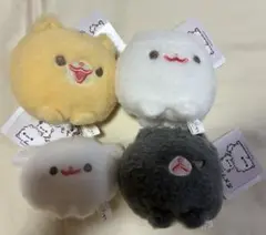 ポメラニアンもち　ぬいぐるみ　マスコット　全4種セット
