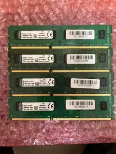 メモリ 8GB×4枚=32GB kingston DDR3-1600 動作保証