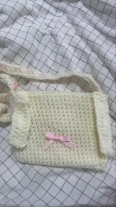 うさぎ　ポシェット　ハンドメイド