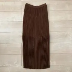 AW最終SALE❣️ASTRAET ロングプリーツニットスカート