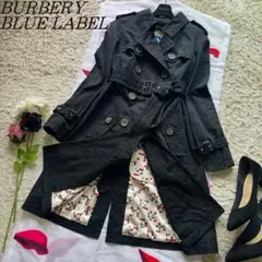 【良品】BURBERRY BLUE LABEL ライナー付きトレンチコート 38