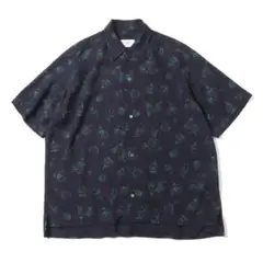 URU [ SHORT SLEEVE SHIRTS ] D.NAVY