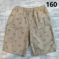 ユニクロ　ハーフパンツ　半ズボン　160　②