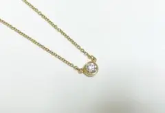 鑑定書付 ティファニー ネックレス バイザヤード