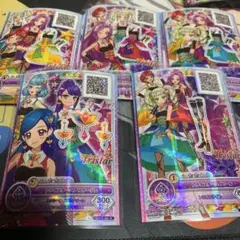 アイカツオンパレード トライスター 5枚セット