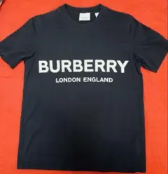 【美品】BURBERRY ブラック Tシャツ XS