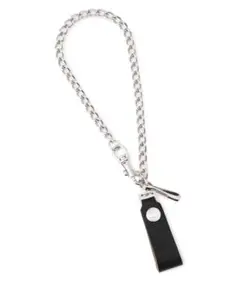 美品 Schott ウォレットチェーン ブラック