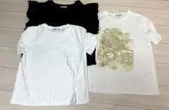 ZARA カットソー、Tシャツ　3枚セット