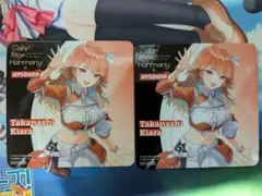 ホロライブ　小鳥遊キアラ　コースター　２枚　joysound