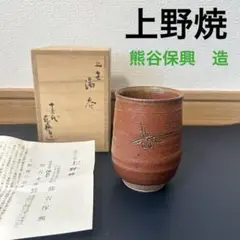 16代熊谷保興造　上野焼緑釉草花文　壺　共箱　名工　幅15㎝　東里6-0822④ 16代熊谷保興造 上野焼緑釉草花文 壺 共箱 名工 幅15㎝ 東里6