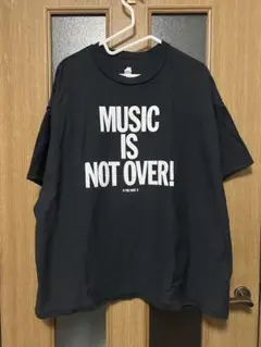 is-ness MUSIC IS NOT OVER Tシャツ フリーサイズ